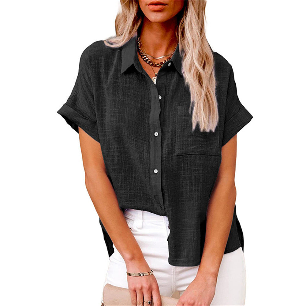 Claudia™ | Lightweight Shirt with Front Pocket