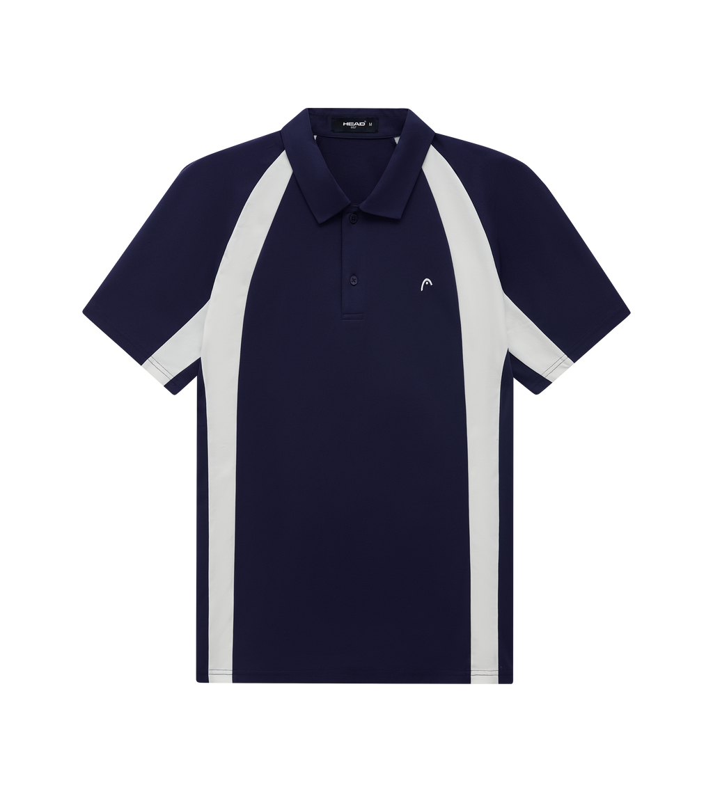 Color Block Raglan Polo