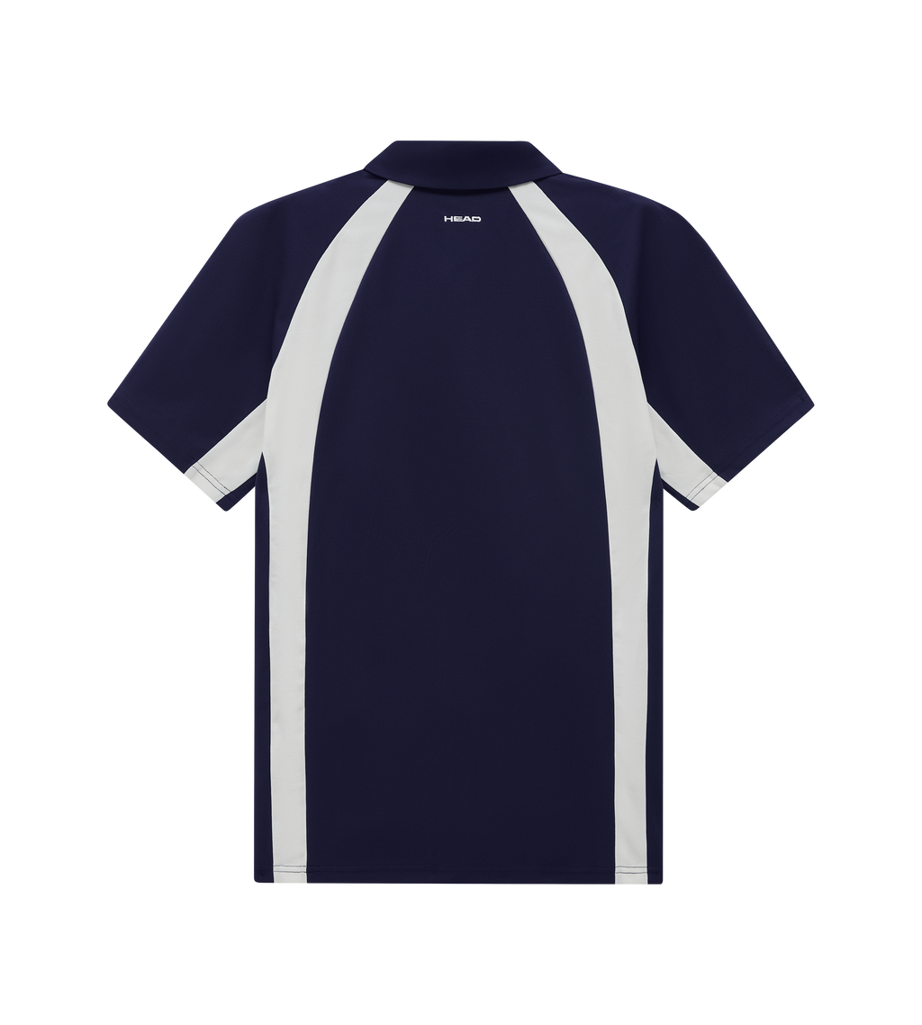 Color Block Raglan Polo