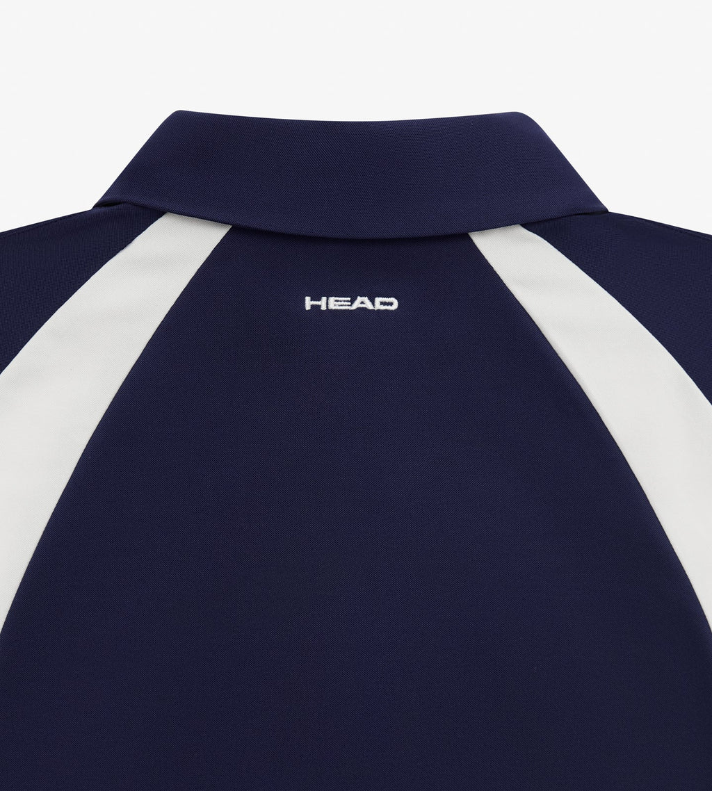 Color Block Raglan Polo