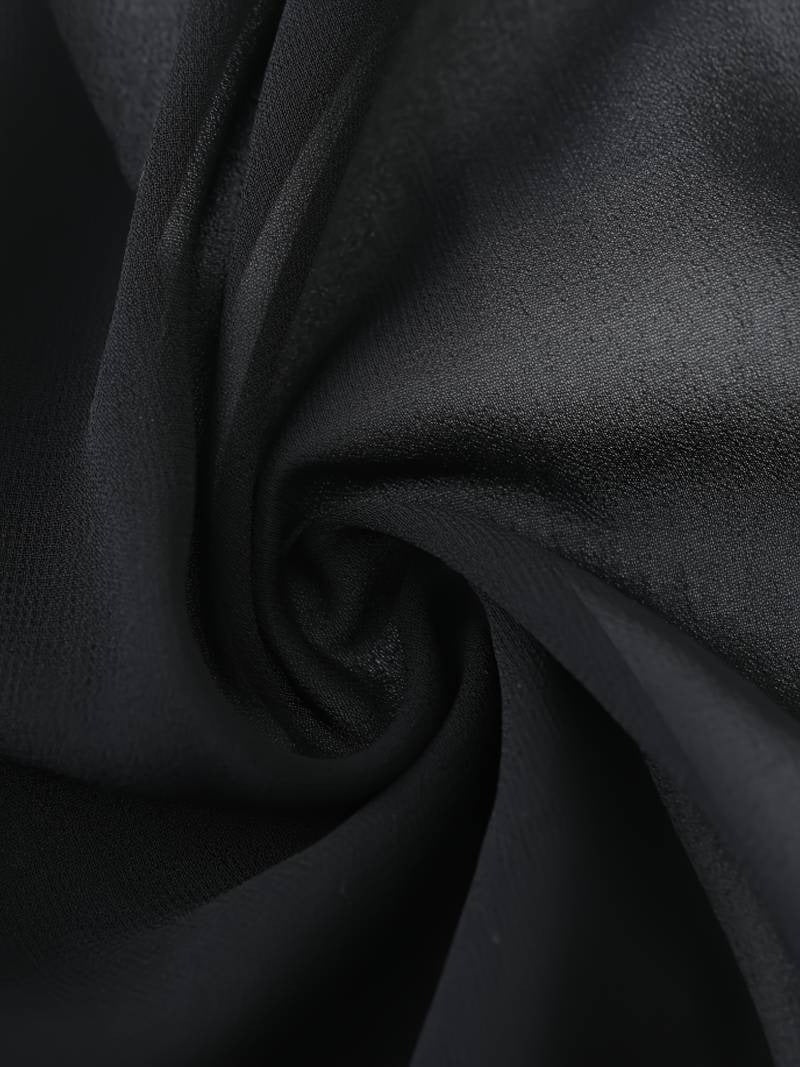 Brisa | Women's Tie Front Sheer Blouse Open Front 3/4 Sleeve Top