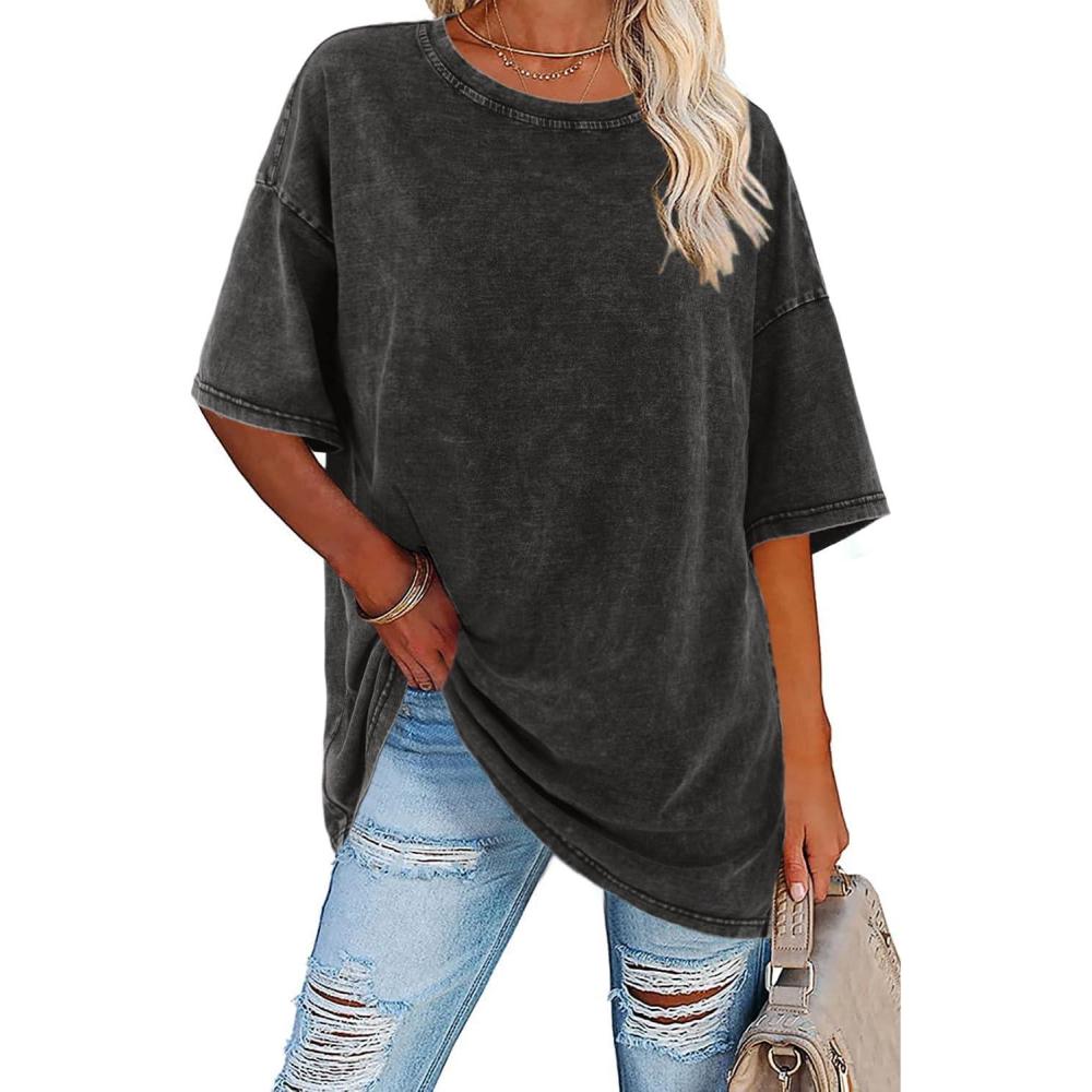 Frances™ | Women's Oversized Vintage T-Shirt